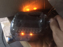 Taiwan original VP self-powered LED pedal night walking is safer with rubber non-slip layer waterproof