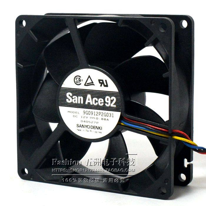 Shanyang 9032 12V 0 88A 9 cm cm ball four-wire PWM 9G0912P2G041 server fan