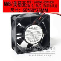 Original fit NMB 0 24V 13A 6cm 6cm 6 cm 6 cm Double Ball Inverter Fan 2410ML-05W-B50
