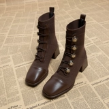 Martens, осенние короткие сапоги, эластичные носки, удобная обувь