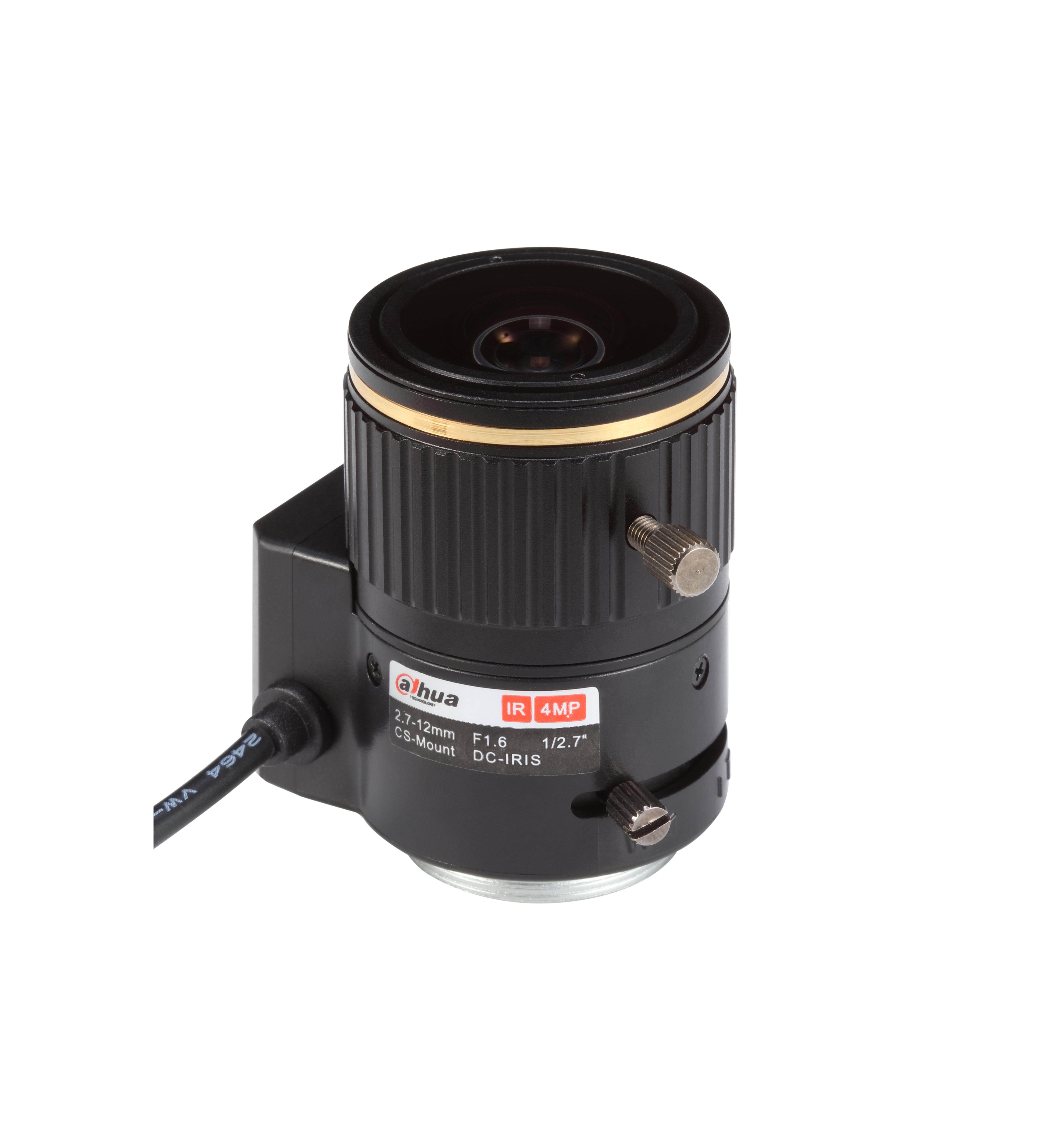 Dahua 2 7-12mm manual zoom lens DH-OPT-127F2712D-IR4MP New hot sale