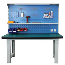 Industrial-grade heavy-duty fitter table with hanging board anti-static workbench inspection table workshop operation table electrician experiment table