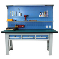 Anti-static workbench heavy-duty fitter workbench maintenance table workshop operation table inspection table stainless steel packing table