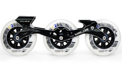 Flying Eagle Valor Kids Speed Skating 3*100 Roller Skating Speed Skating Pile Large Three Wheel Knife Holder 165 Hole Pitch