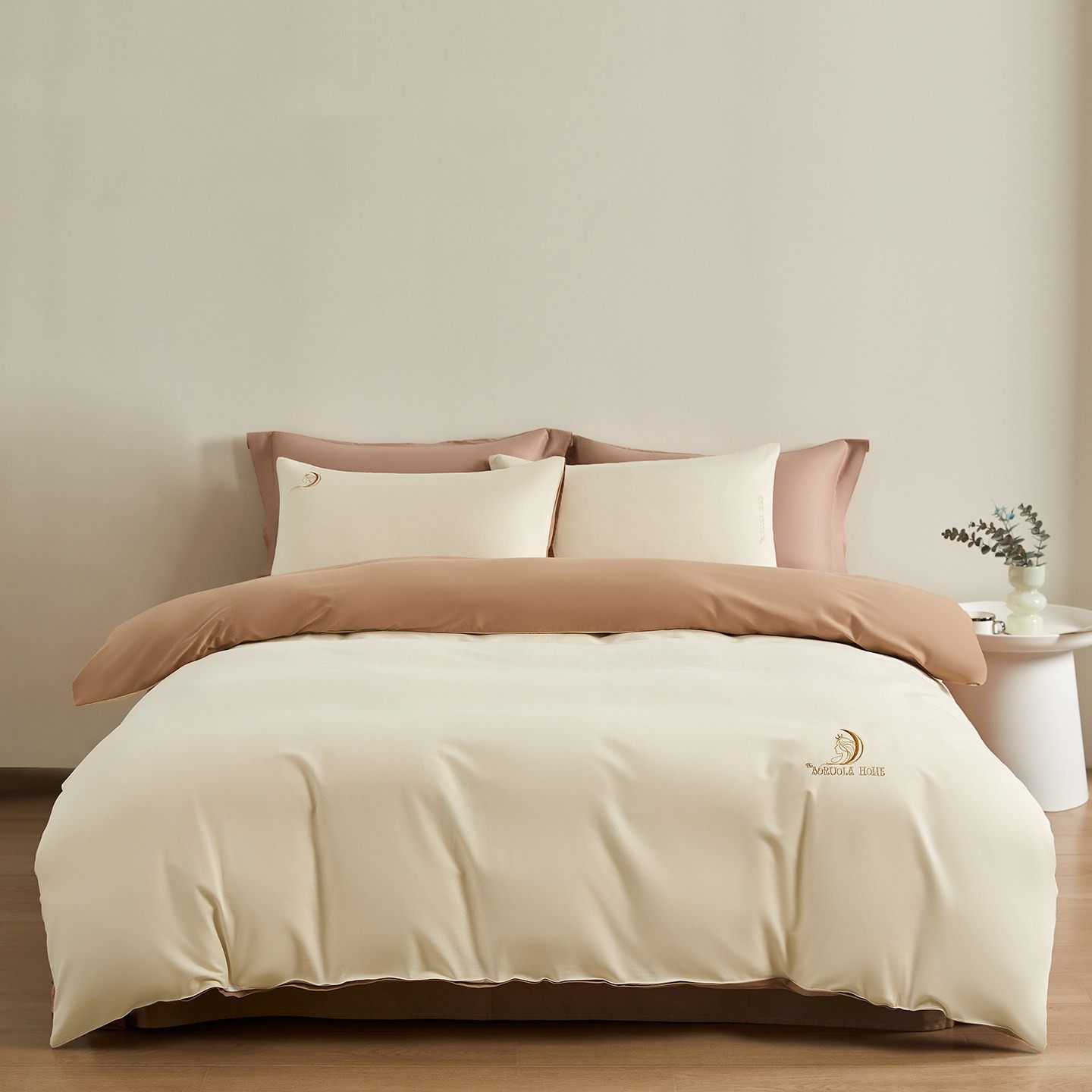 奥若拉2026新款秋冬轻奢全棉四件套