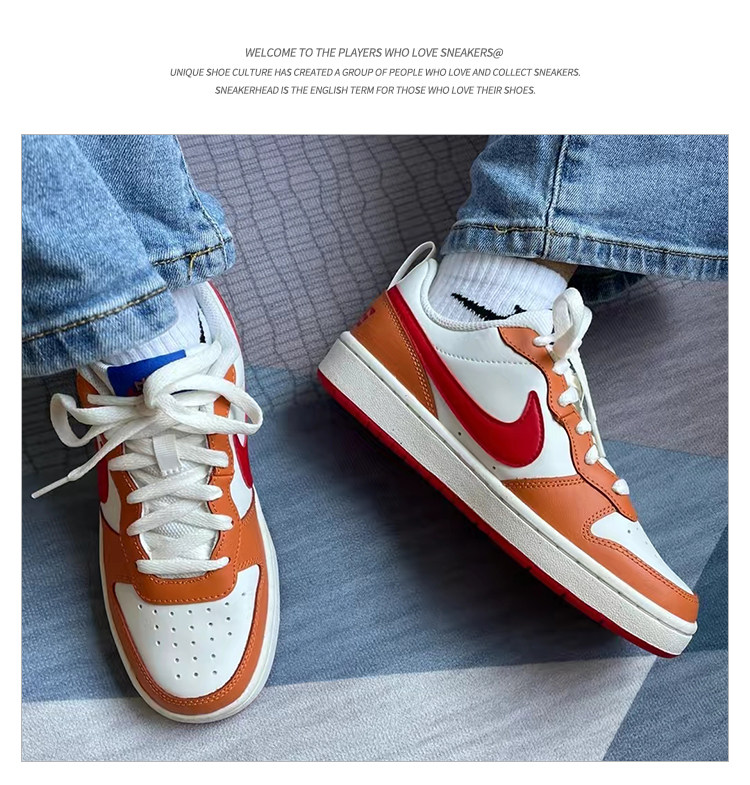 èåNike Court Borough Mid2é»æç³èç½ ä¸­å¸®å¥³å­æ¿éCD7782-107-æ·å®ç½