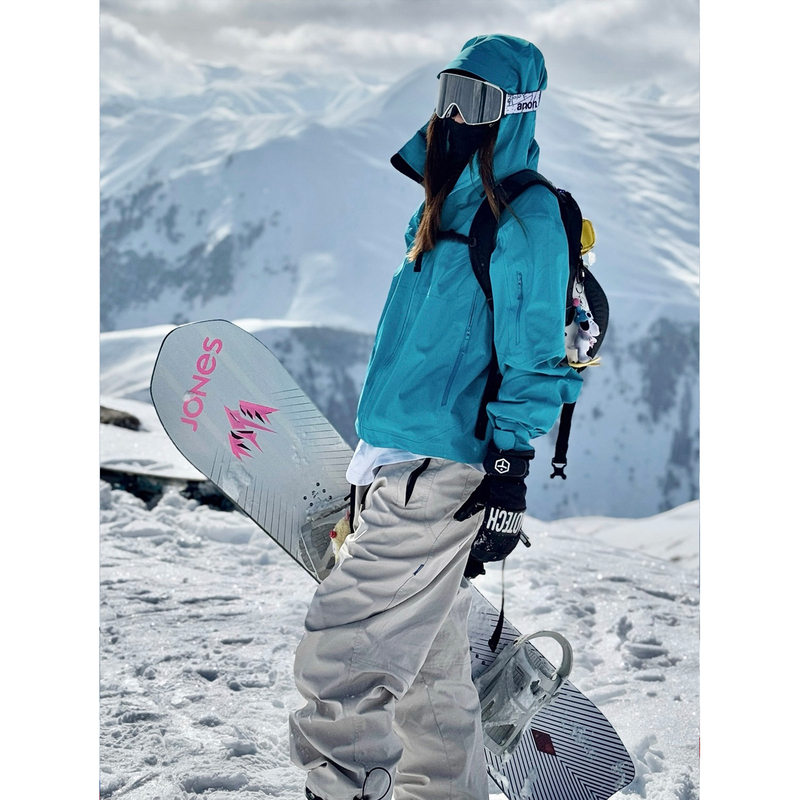 Blue Hardshell Jacket for Women, 2026 New Model, Windproof and Waterproof, Super Stylish, Also Available for Men