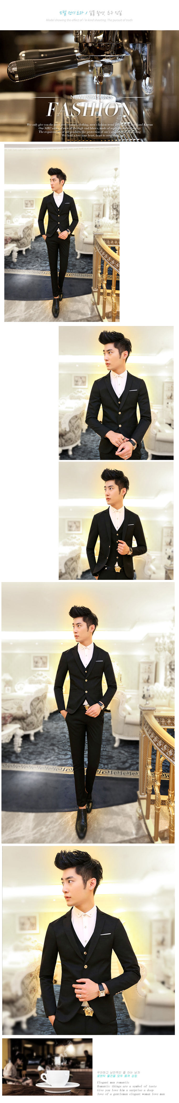 Costume homme en coton pour automne - Ref 1553110 Image 7