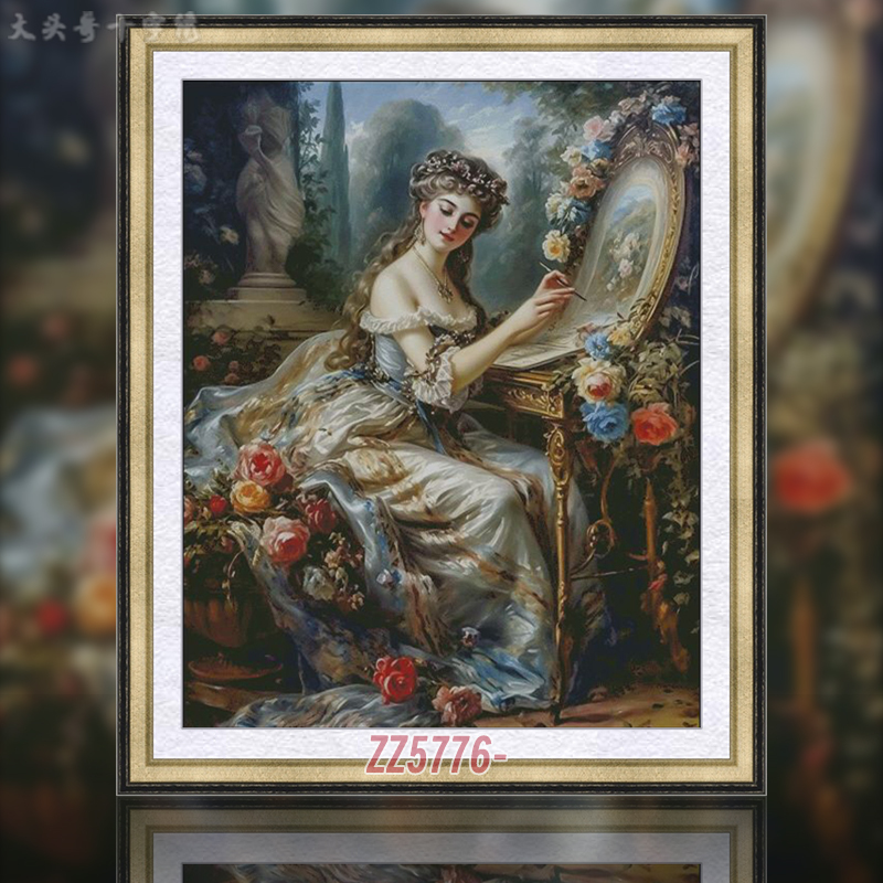 [Zz5776-Venus Painting] Cross Stitch 2025 New Living Room and Restaurant Simple European Oil Painting
