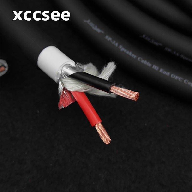 Fever 8N single crystal copper speaker connection line HIFI audio speaker line main speaker line center surround scattered line upgrade