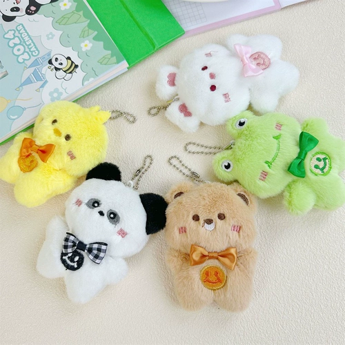 Мультяшная кукла, подвеска для школьников, сумка, аксессуар для сумки, брелок, милый рюкзак, украшение на сумку, с медвежатами