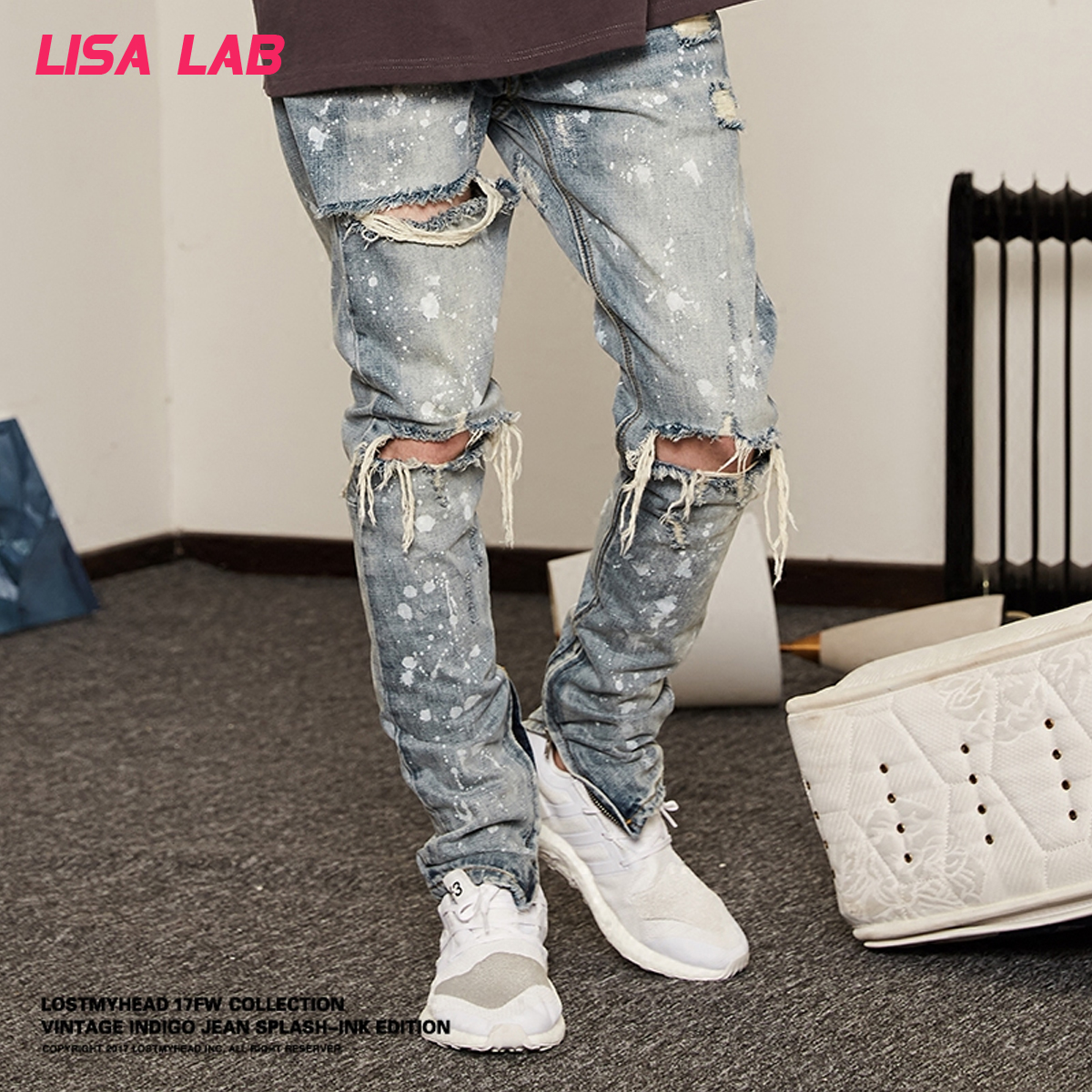 fear of god zipper jeans