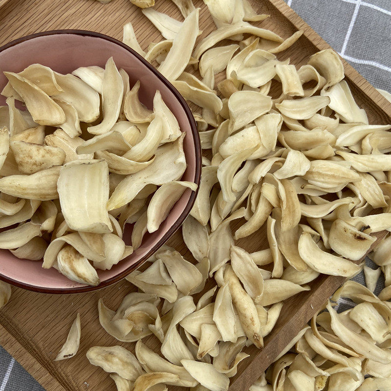 Dragon's Tooth Lily Dried Special Grade Sulfur-free Dry Goods Lily Dried Non-Lanzhou Medicine Dried Lily 500g