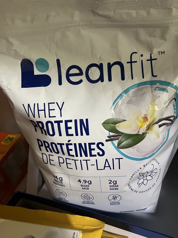 Canadian Direct Mail Leanfit Whey Protein Powder Nutritional Health Supplement Vanilla Chocolate Two Flavors 2kg Canadian Direct Mail Leanfit Whey Protein Powder Nutritional Health Supplement Vanilla Chocolate Two Flavors 2kg