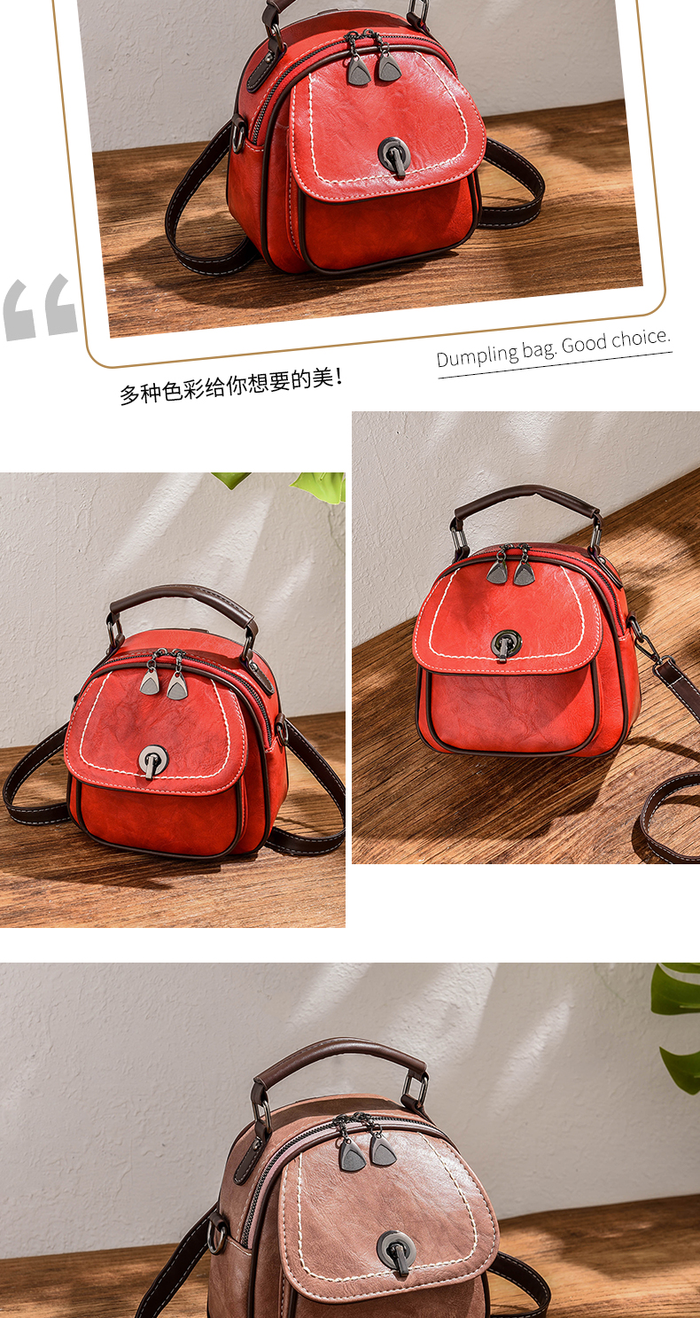 Ba lô nữ 2018 mới phiên bản Hàn Quốc của thời trang hoang dã mini đeo vai Messenger túi đeo chéo nữ nhỏ nhắn cá tính túi xách nữ