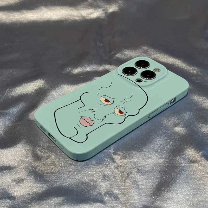 Spongebob Handsome Squidward Meme Phone Case