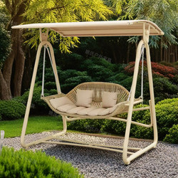 Yao's Rocking Chair Swing Balcony Hanging Basket Outdoor Courtyard Indoor and Outdoor Garden Terrace Homestay Scenic Popular Hanging Chair