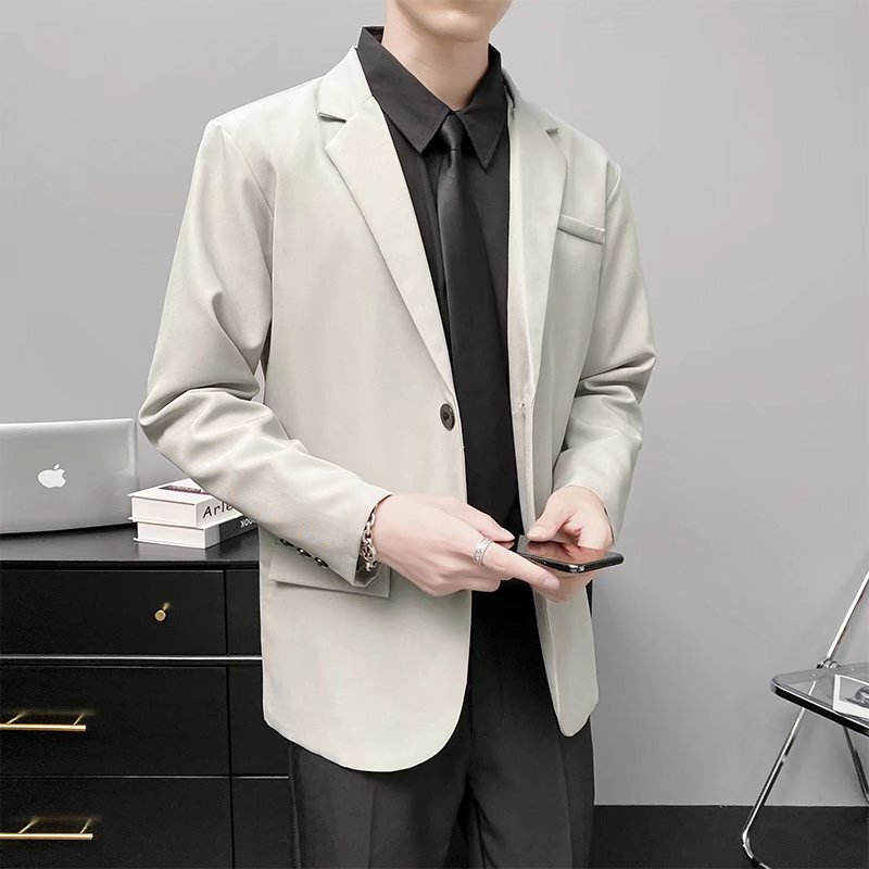 Suit Jacket for Men, Spring, Summer and Autum, Slim Fit, Banquet, Wedding, Business Casual Suit, Light Mature Style, Handsome Men's Suit Suit Jacket for Men, Spring, Summer and Autum, Slim Fit, Banquet, Wedding, Business Casual Suit, Light Mature Style, Handsome Men's Suit
