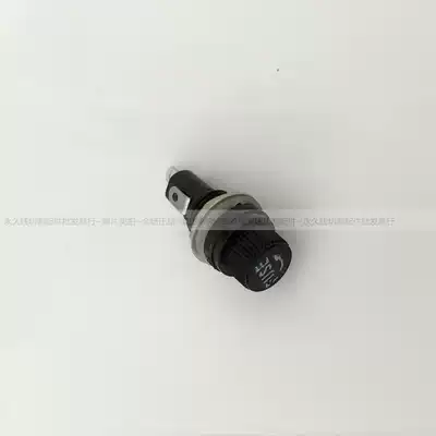 Glass fuse holder 5A 6A glass melt core used in electric cabinet of wire cutting machine tool