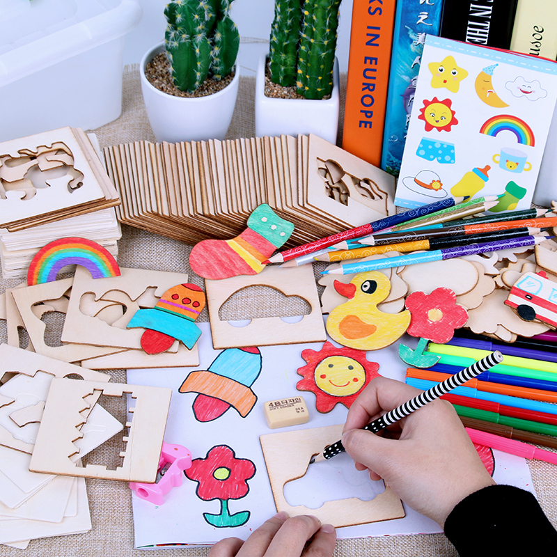 usd 19 41 drawing set tools kindergarten pupils beginner doodle