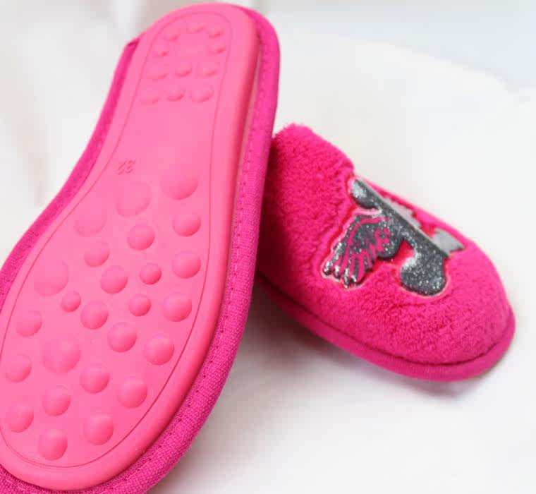 Pantoufles enfants en suède pour printemps - semelle caoutchouc - Ref 1026809 Image 10