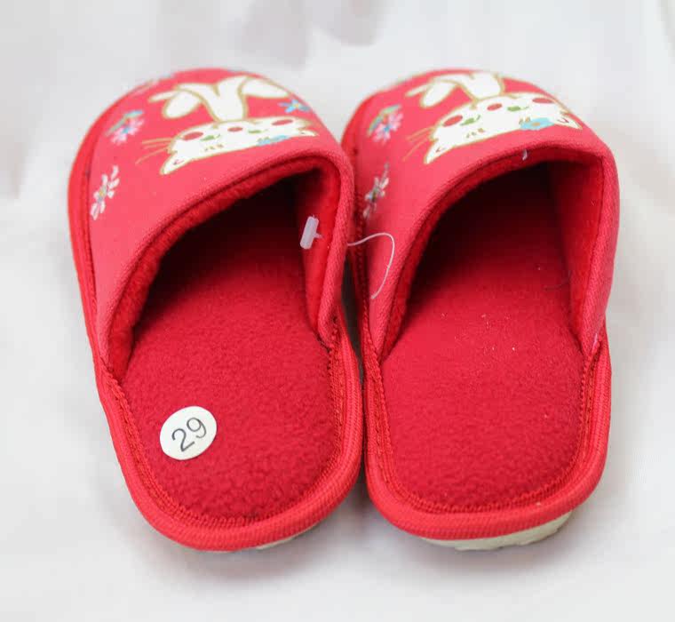 Pantoufles enfants en suède pour printemps - semelle caoutchouc - Ref 1026802 Image 8