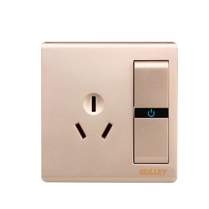 gulley air conditioning socket 16A with switch open triple hole 16A water heater High power special socket home