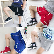 Sports Shorts Summer Clothing Summer Boy Clothes Children Toddlers Baby Foreign Air Currents Tightness Waist 100 Hitch Shorts