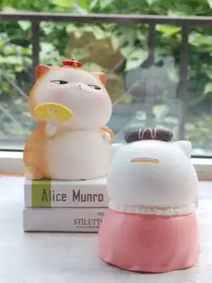 Cat piggy bank adult use lucky cat children Boy anti-fall Net Red household money box girl gift large
