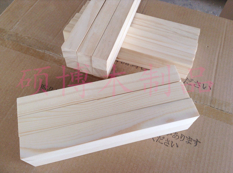 30*30*500mm pine square strip Model material support square wood strip Pine square solid wood strip Solid wood board