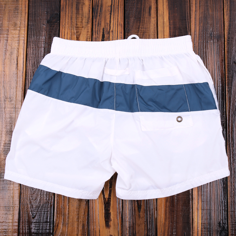 Mua quần thể thao mùa hè quần short ba quần học sinh dây rút nhanh khô đôi quần bơi nam và nữ đầu gối trên thủy triều - Quần bãi biển quần áo gia đình đi biển