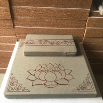 Buddhist Zen cushion Meditation mat Thick linen Coconut palm meditation mat Futon Kneeling mat Coconut palm Meditation mat