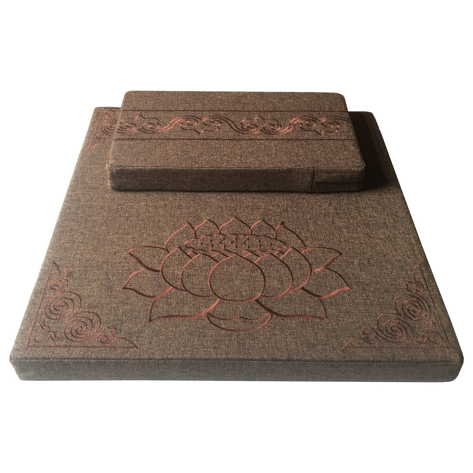 Zen Mat Cushion cushion Zen sat mat Thickened Linen Meditation Mat bushel cushion Coconut Palm Cushion