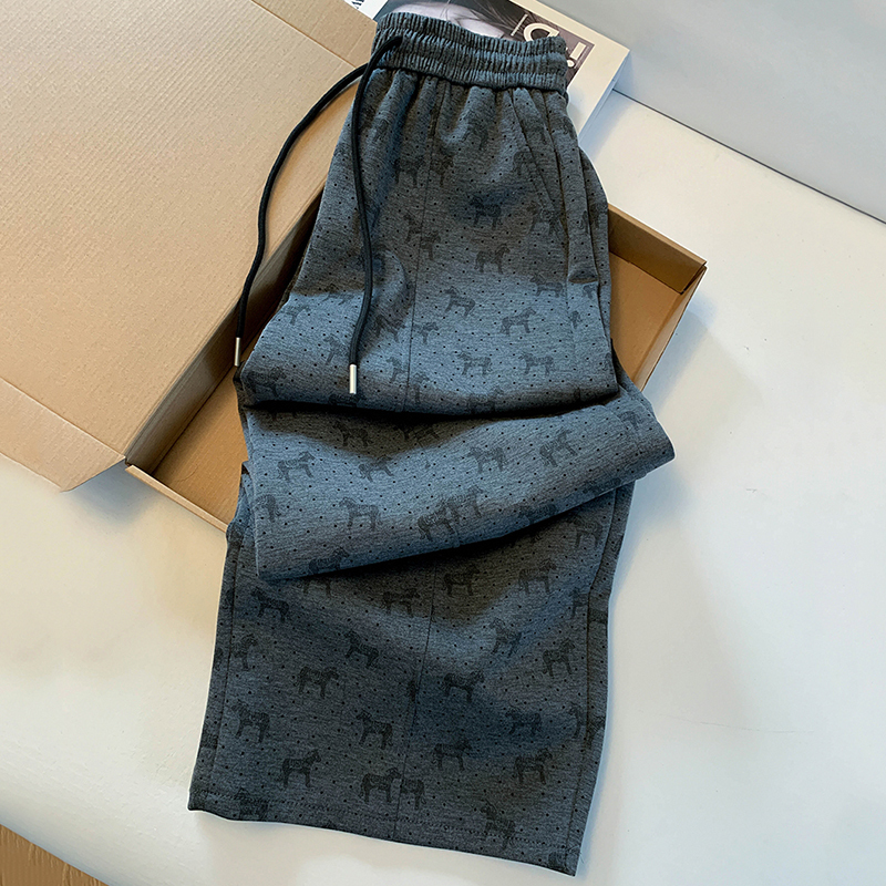 Recommended for Personal Collection~ Xiaoma Casual Versatile Wide-Leg Pants for Women, 2026 Spring High-Waisted Loose Slimming Straight-Leg Trousers