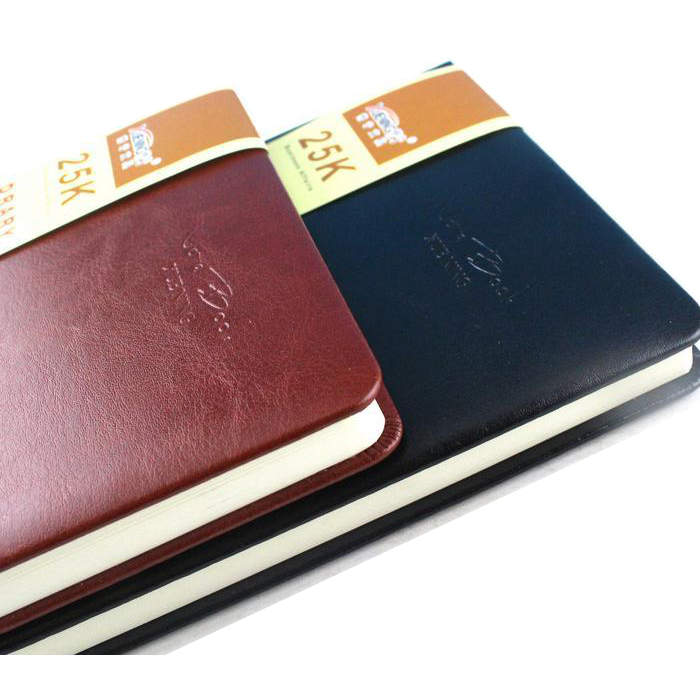 25K leather book 18K notebook stationery business notepad sub-office meeting hard copy diary