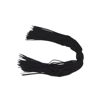 5 Send 2 Black and White Account Rope Financial Voucher Binding Rope File Rope Account Rope Cotton Rope Rubber Head Financial Hard Head Rope