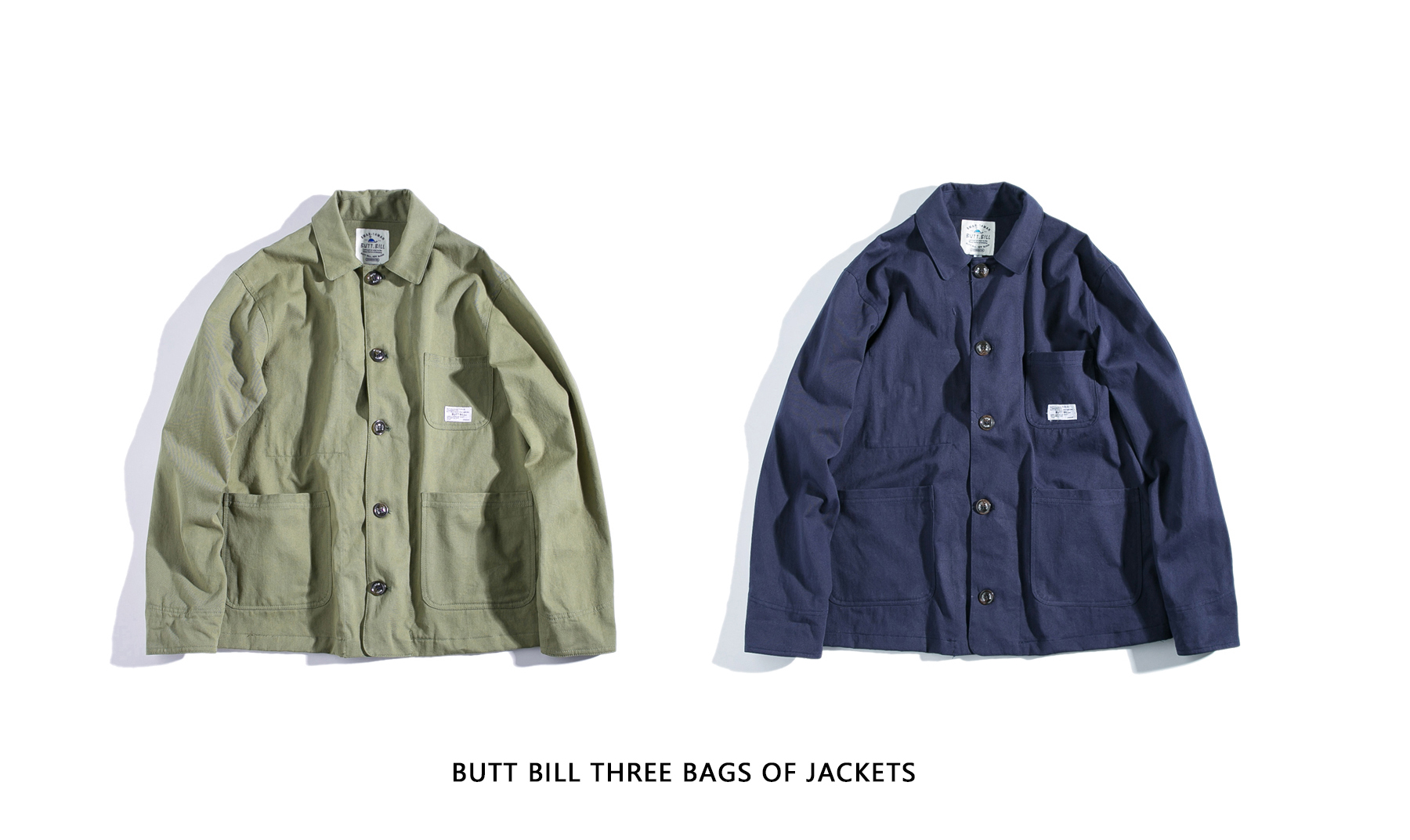 18SS American gió quân retro xu hướng ba túi dụng cụ áo khoác nam giới và phụ nữ lỏng lẻo đa túi áo khoác áo khoác