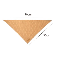 Шарф оранжевого треугольника хурмы / апельсин