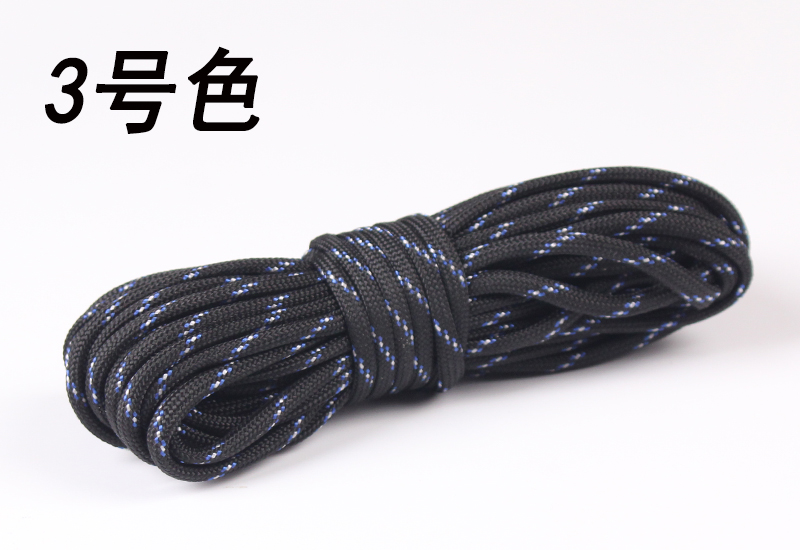 4mm bảy dây 7 lõi ​​dây ngoài trời dây chiến thuật vòng đeo tay vòng tay bện dây bó quần áo bó 10 mét bó - Vòng đeo tay Clasp vòng tay đá