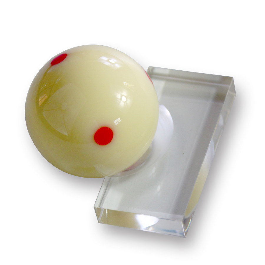 Billiard accessories Plastic durable cue ball locator Transparent thickened ball room game Chinese style black eight English Snooker