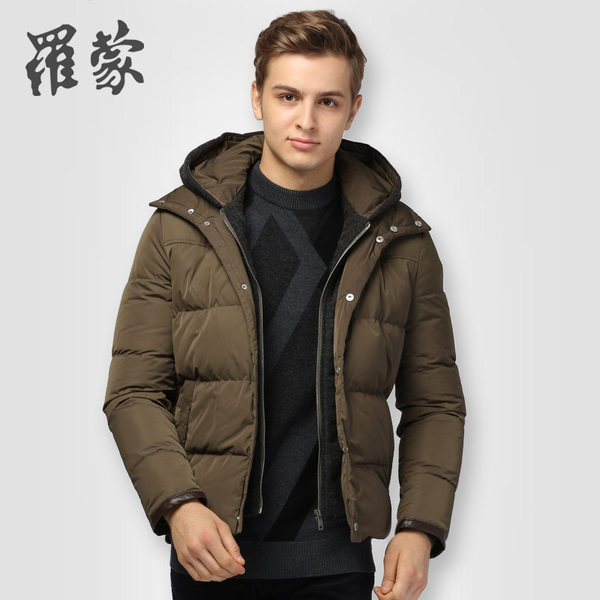 Romon 罗蒙 男式羽绒服 天猫优惠券折后￥139包邮（￥189-50）连帽/立领多款多色可选