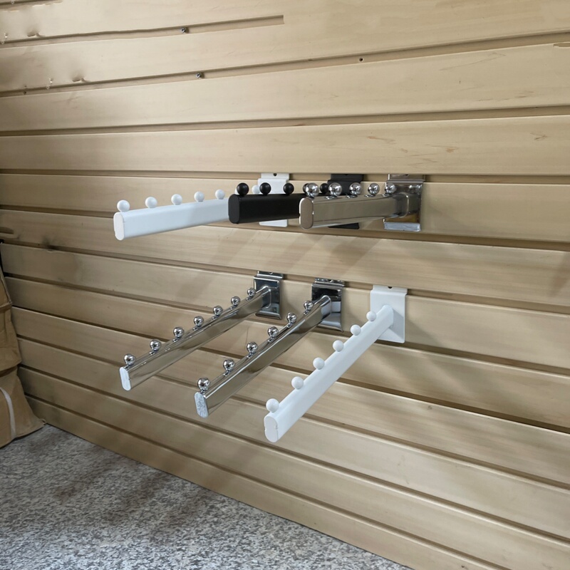 Thickened Straight Hook Iron Art Hanger, Stainless Steel Color Slotted Board Hook for Clothing Display, Wall-Mounted Straight Hook for Clothes Storage Thickened Straight Hook Iron Art Hanger, Stainless Steel Color Slotted Board Hook for Clothing Display, Wall-Mounted Straight Hook for Clothes Storage