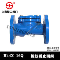 Shanghai Seiko Valve Rubber Valve Check Valve H44X-16Q Cast Iron One - way Valve Water Water Reduction Valve DN150