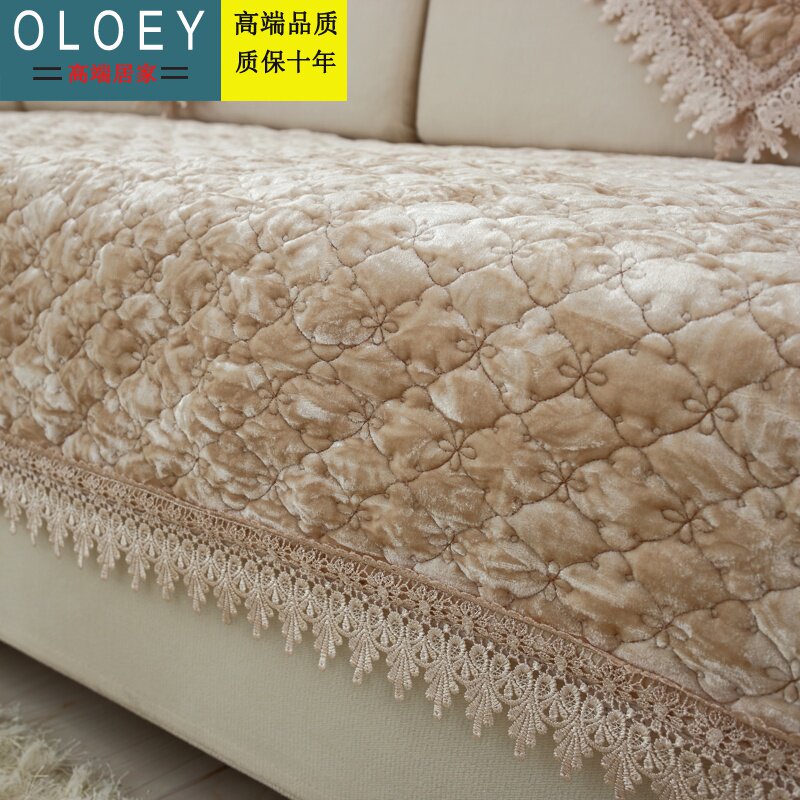 Light extravagant set for non-slip minimalist modern plush sofa cushion all season universal upscale cushions with full cover sofa cover-Taobao