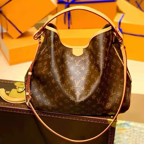 Летний классический шоппер, барсетка, сумка подмышку, 2023, из натуральной кожи