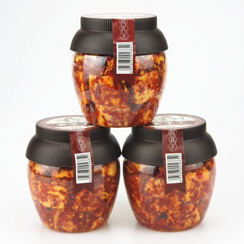 Old handmade curd King Hunan Xinhua White Creek Rich Brook is spicy and spicy without oil curd Dairy Farmhouse Homemade Rice Dish