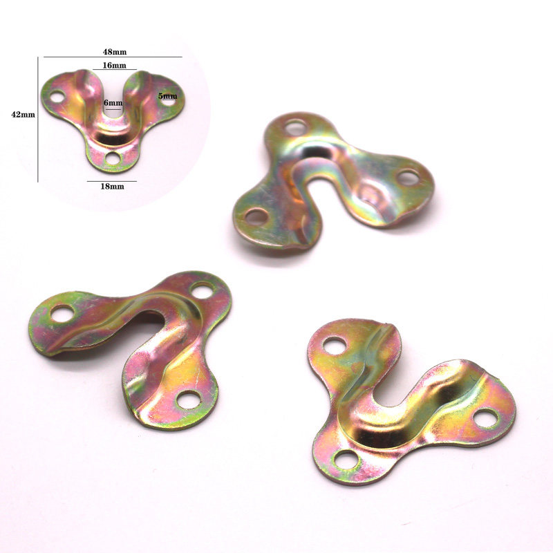 Picture frame Dark hanging accessories Plated color large arc hanging picture frame Oil painting hook Large hole iron hanging gourd hanging large hook