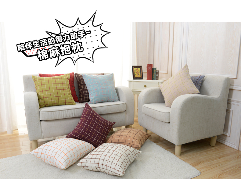 Lõi gối 50 * 50 cm (thích hợp cho vỏ gối 45 * 45) Đệm đầu gối đệm gối gối lõi gối gối kê lưng văn phòng