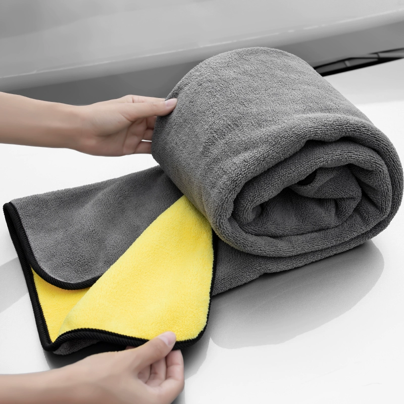 Khăn lau xe lau khăn đặc biệt thấm nước kính xe dày mà không để lại dấu vết giẻ rách lớn - Sản phẩm làm sạch xe