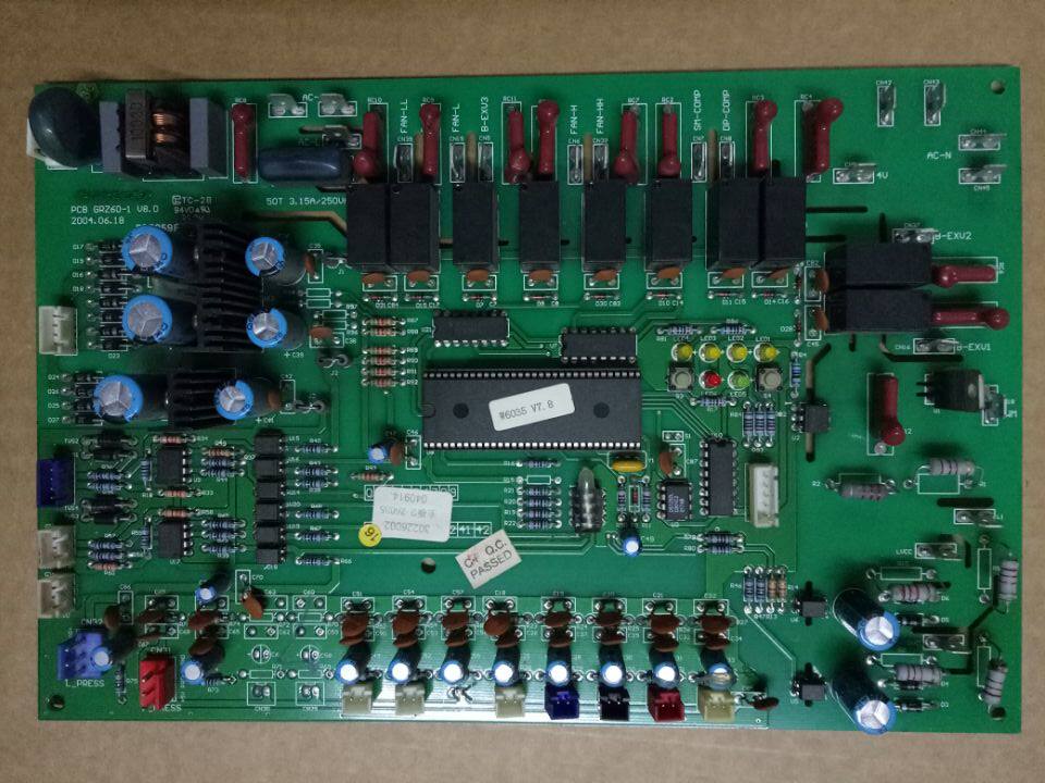Gree Air Conditioner 30226002 Motherboard Z6035 PCB GRZ60-1 V8.0 Computer Board Control Board